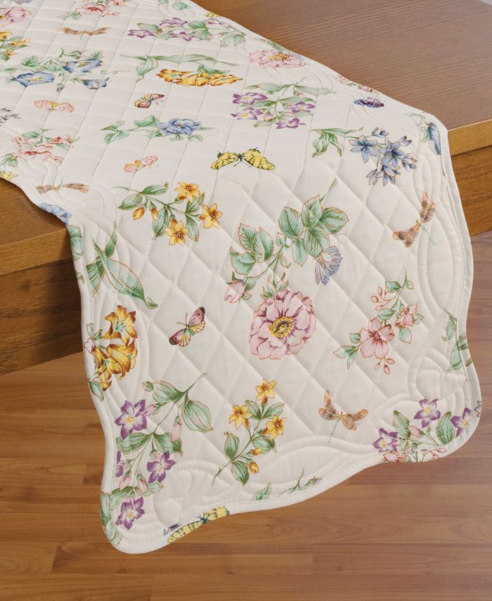 Lenox Butterfly Meadows Quilted Table Runner Macy's