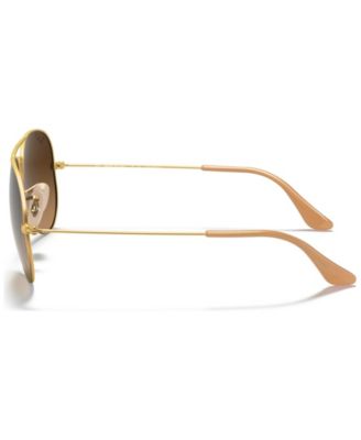 Unisex Polarized Aviator Classic Sunglasses, RB3025