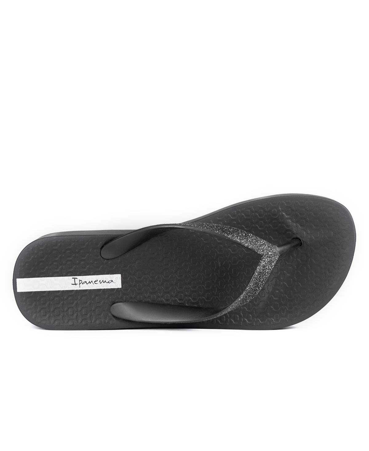 Ipanema Women's Mesh Chic Comfort Wedge Sandals - Glitter Black