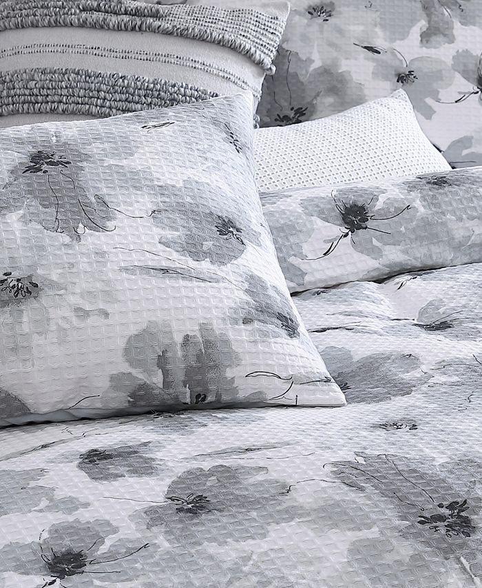 DKNY Modern Bloom 3 Piece Comforter Set, Queen Macy's