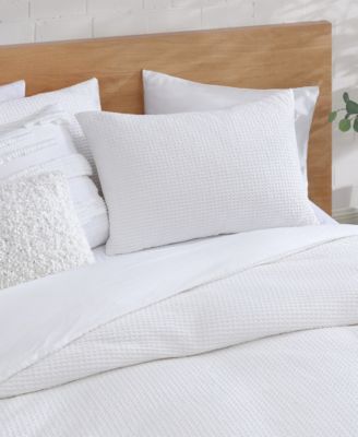 Last Act! Modern Waffle 3 Piece Comforter Set, King