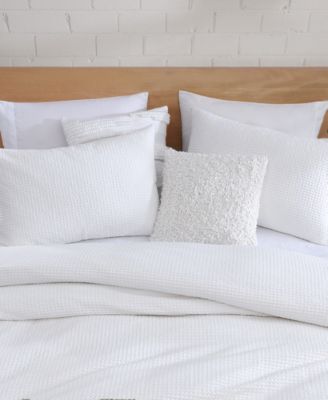 Last Act! Modern Waffle 3 Piece Comforter Set, Queen