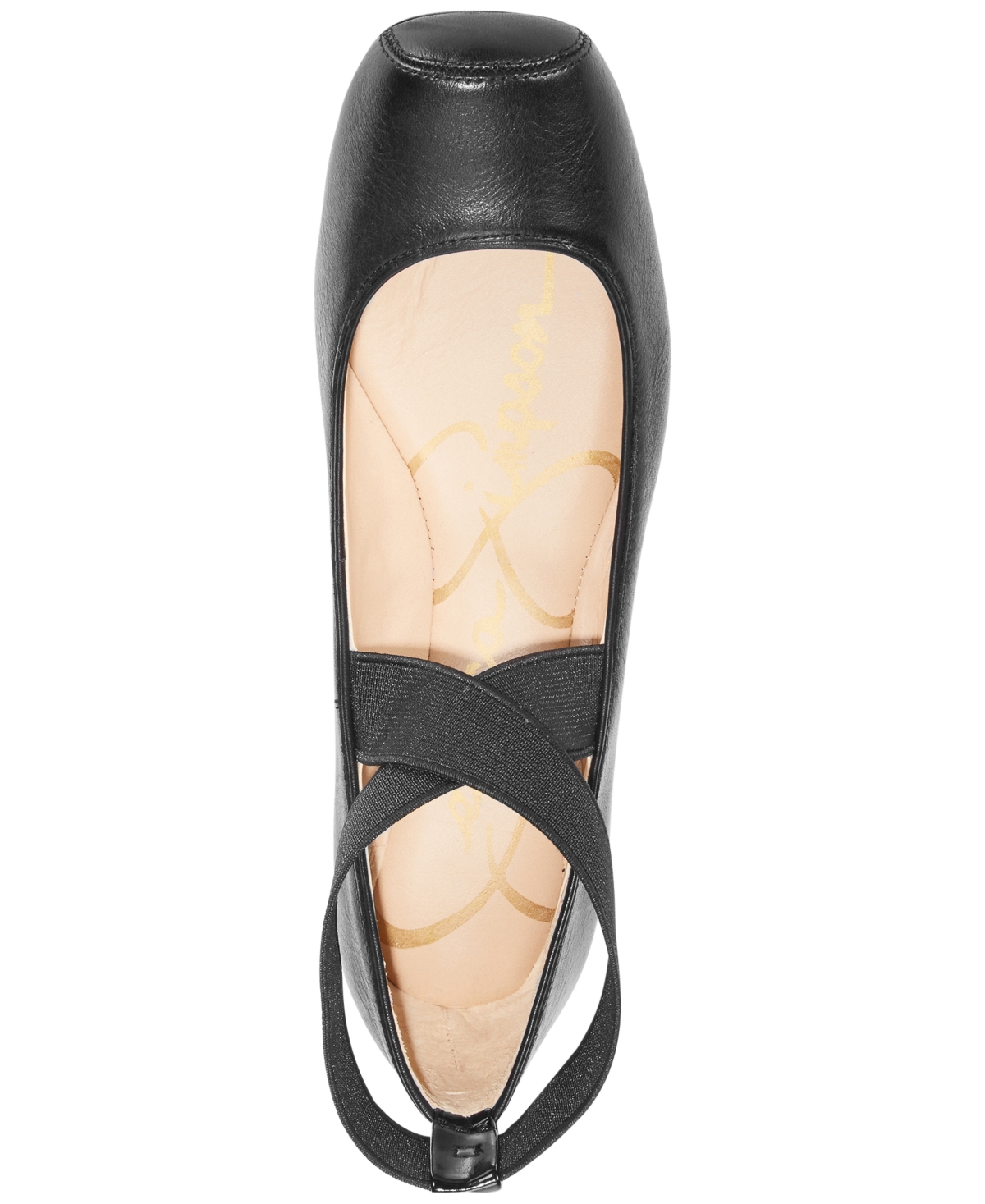 Jessica simpson mandalaye elastic ballet flats shop