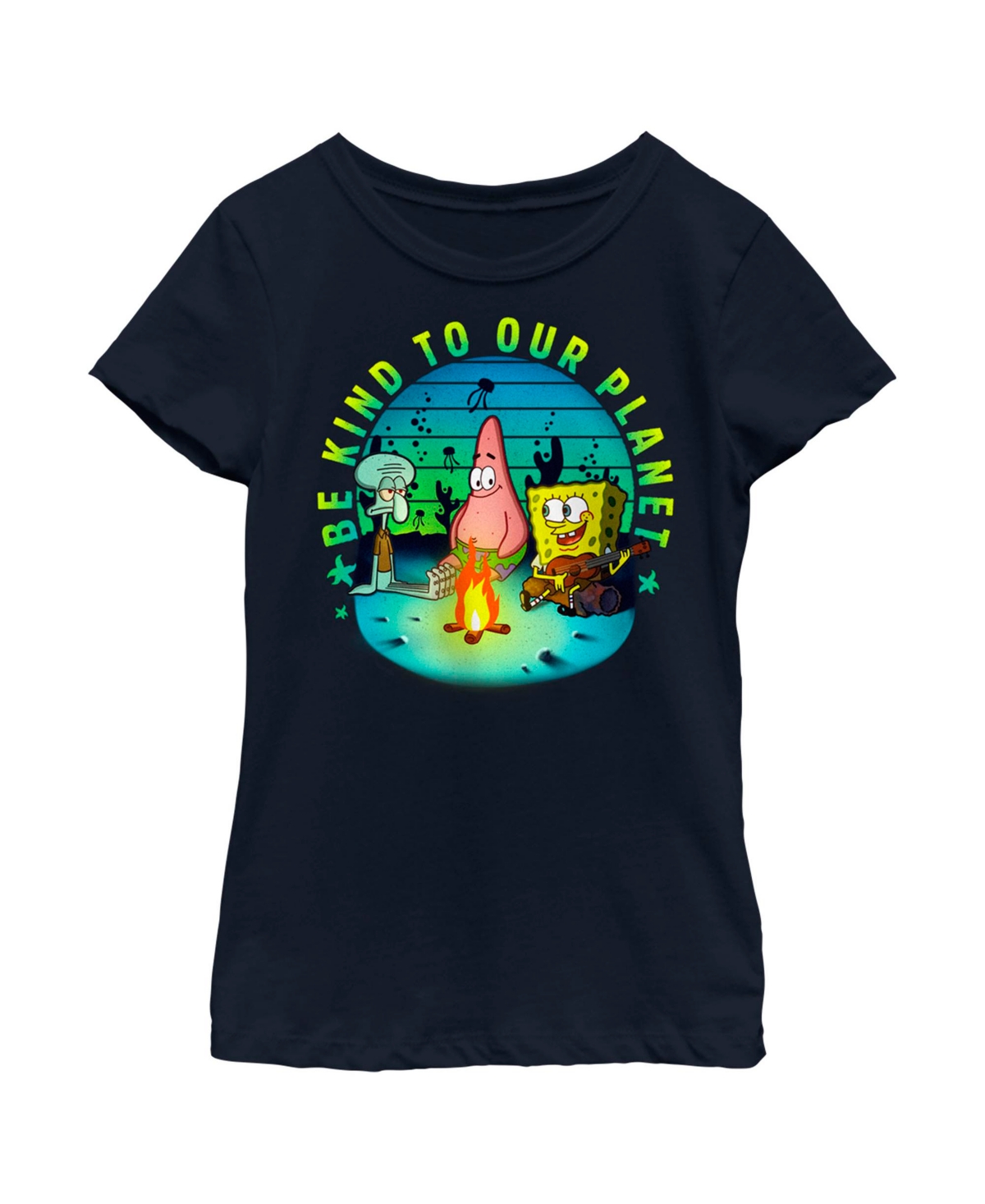 Nickelodeon Girl's Spongebob Squarepants Be Kind To Our Child T