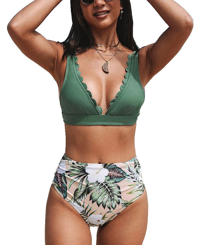 Cupshe high waisted bikini new arrivals review