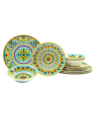 Macys melamine anelli dishes