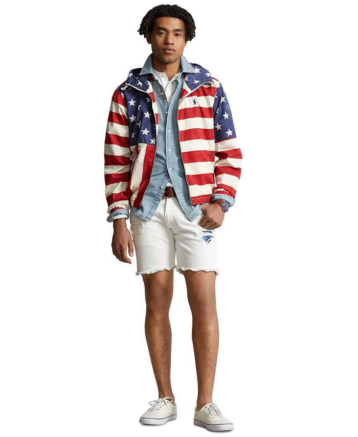Ralph lauren flag jacket new arrivals