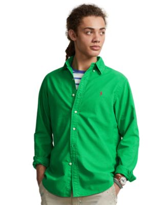 Polo Ralph Lauren - Men's Classic-Fit Garment-Dyed Oxford Shirt