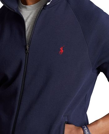 Polo Ralph Lauren Men's Big & Tall Double-Knit Track Jacket - Macy's