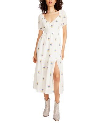 Betsey Johnson - Women's Riley Sweetheart-Neck Maxi Dress