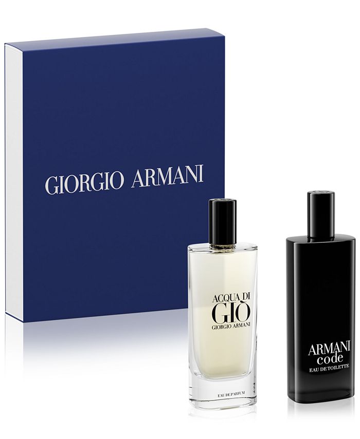 muziek boog vragen Giorgio Armani Men's 2-Pc. Acqua di Giò & Armani Code Gift Set & Reviews -  Cologne - Beauty - Macy's