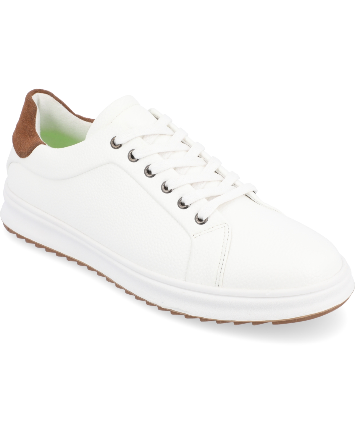 Shop Vance Co. Men's Robby Casual Sneakers In White