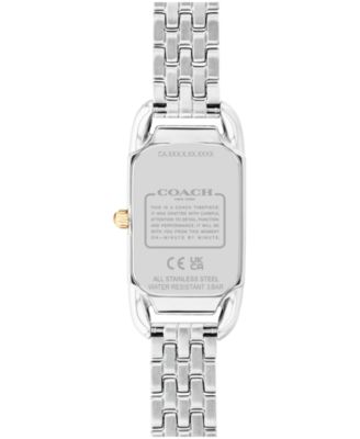 Women's Cadie Two Tone Stainless Steel Bracelet Watch, 17.5 x 28.5mm