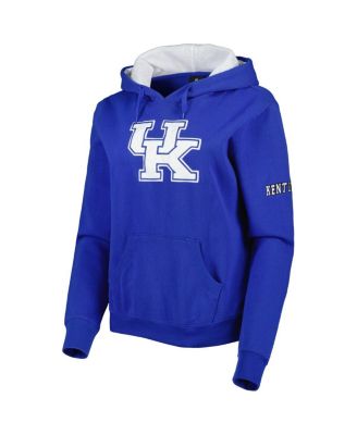 Women's Royal Kentucky Wildcats Big Logo Pullover Hoodie