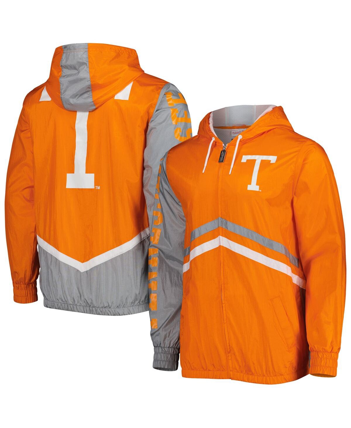 Shop Mitchell & Ness Men's  Tennessee Orange Tennessee Volunteers Undeniable Full-zip Windbreaker Jacket