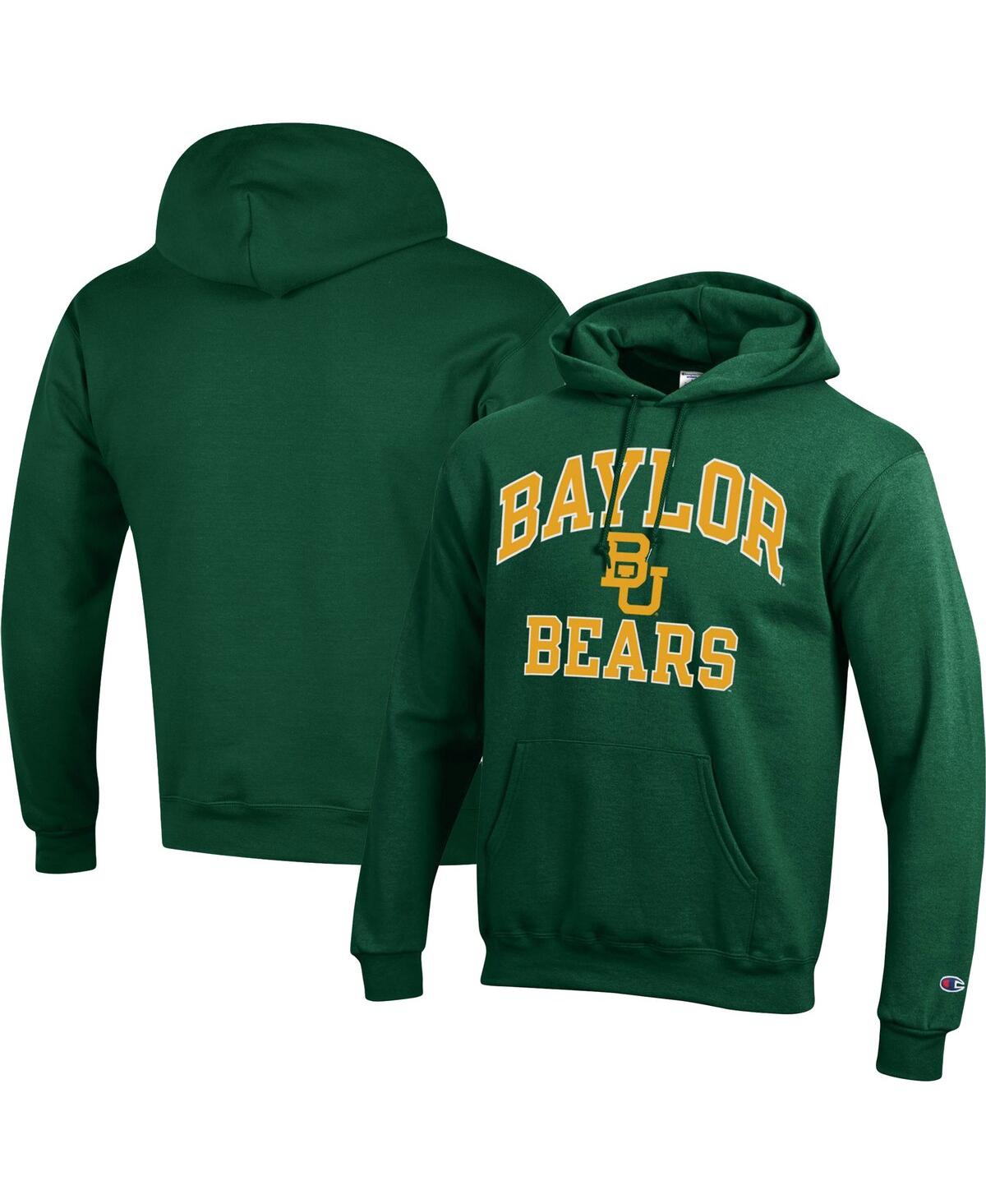 Men's ChampionBaylor Bears High Motor Pullover Hoodie - Green