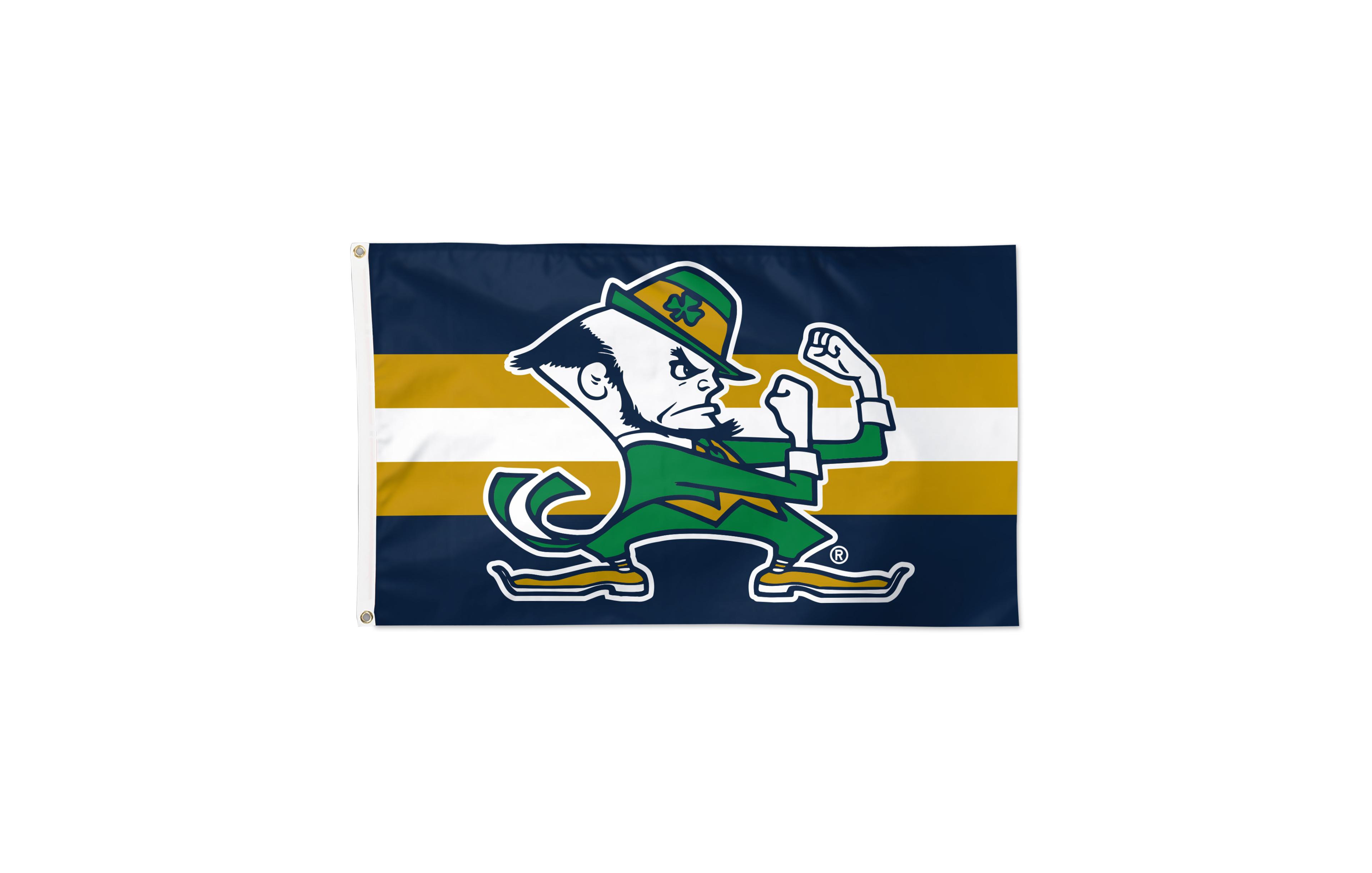 Wincraft Notre Dame Fighting Irish 3' x 5' Horizontal Stripe Deluxe Single-Sided Flag