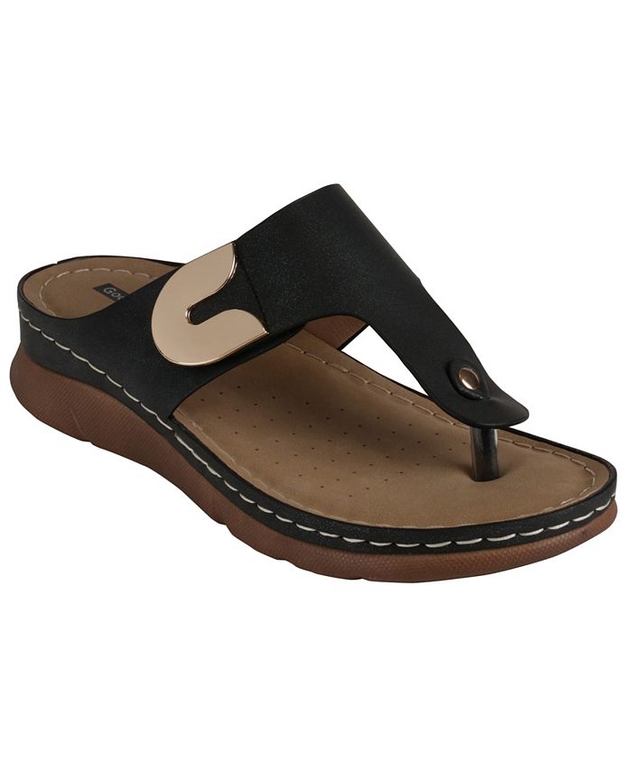 Macy's ladies flat sandals sales