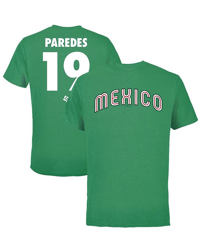 Legends Men's Isaac Paredes Green Mexico Baseball 2023 World Baseball  Classic Name and Number T-shirt - Macy's