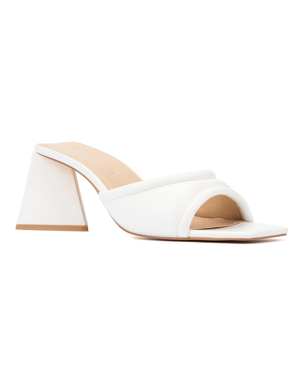 Wide width heels white on sale