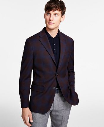 Tommy hilfiger navy coat mens hot sale