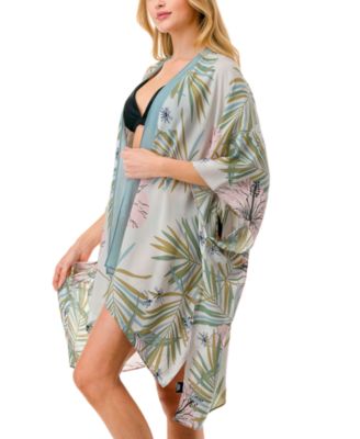 Floral Kimono Cover Up