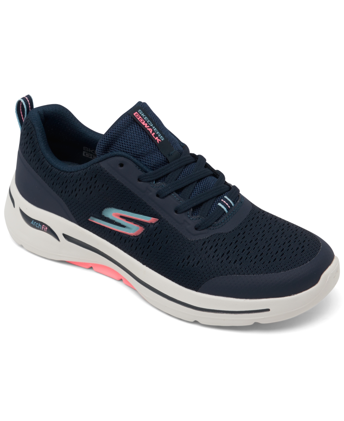 Skechers Women's Go Walk Arch Fit - Uptown Summer Casual Sneakers From ...