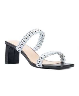 Fashion To Figure Women's Jess Wide Width Heels Sandals Macy's