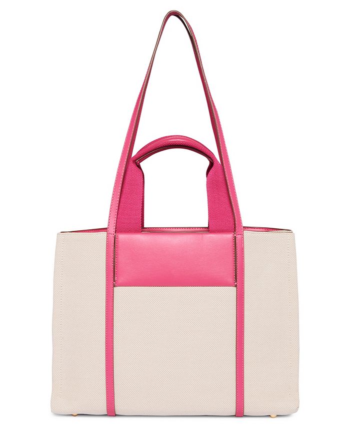 Lancome Tote Bag Medium Color Block Pink