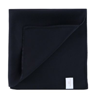Men's Sutton Solid Color 13 Inch Silk Pocket Square