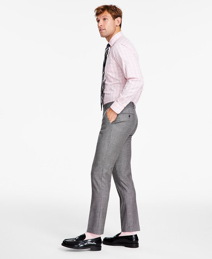 Tommy Hilfiger Men's Modern-Fit Stretch Wool Suit Pants - Macy's