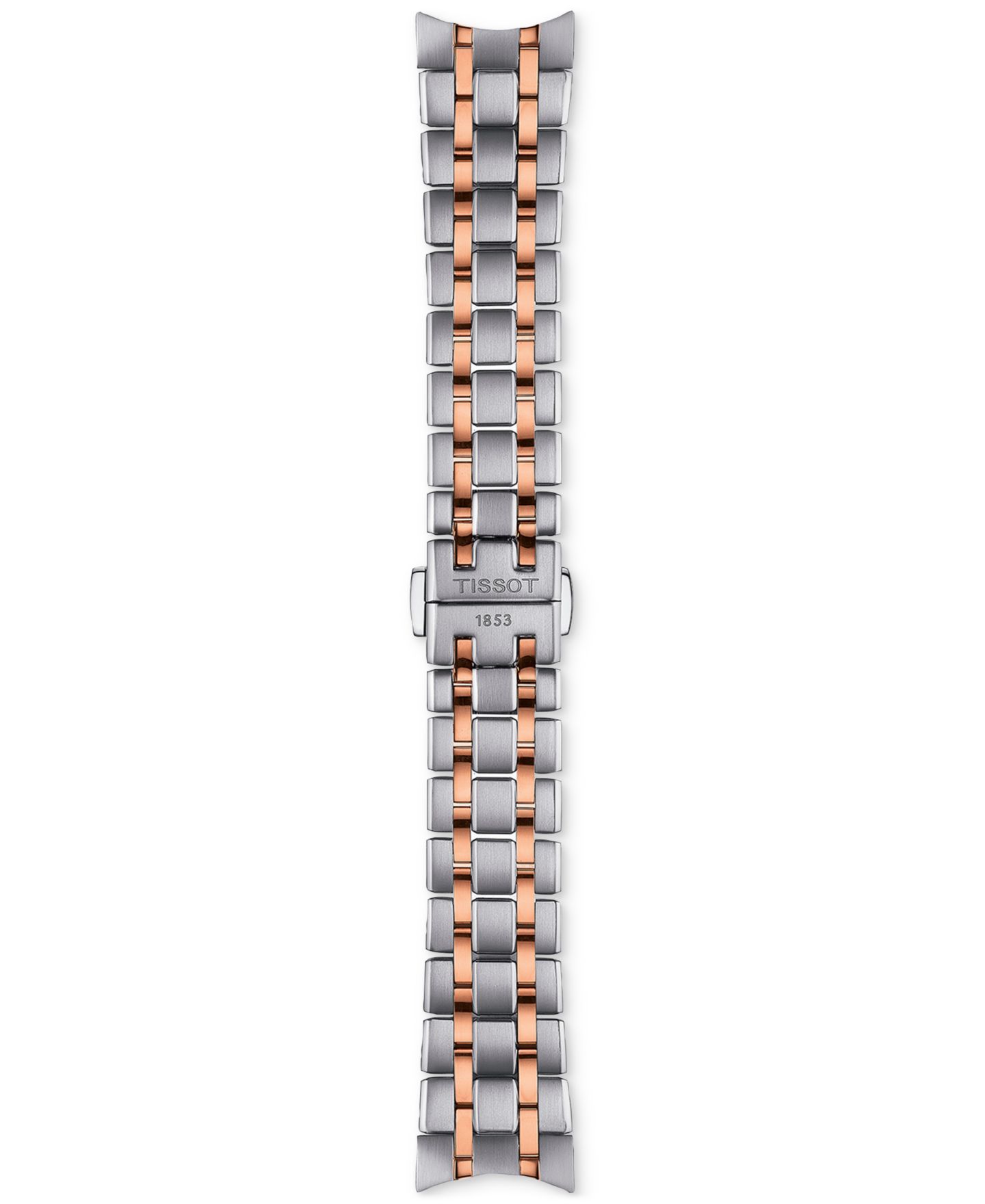 Женские часы Tissot Swiss Automatic Chemin des Tourelles Powermatic 80 Two-Tone Stainless Steel Bracelet Watch 34mm — фото 4