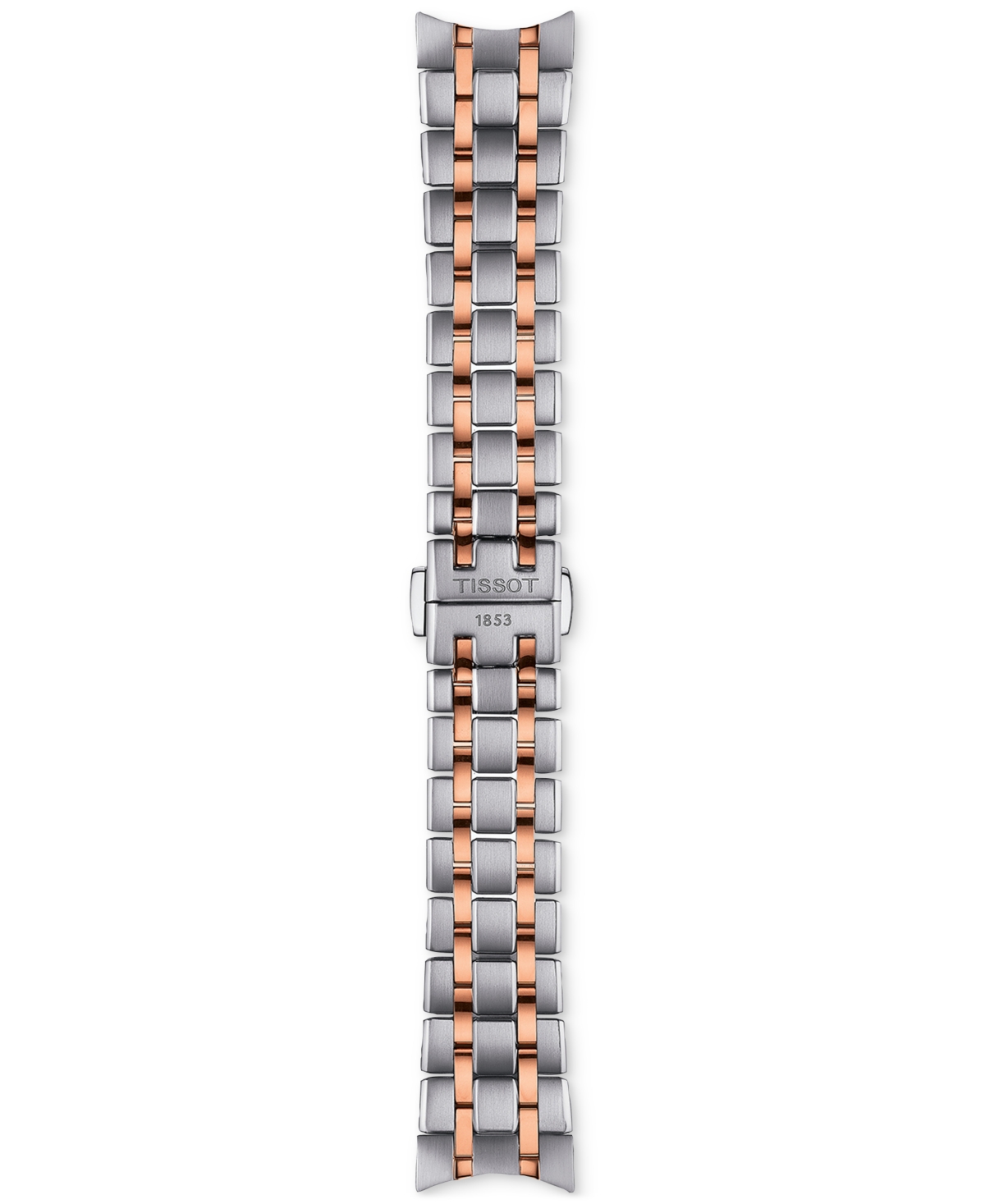 Shop Tissot Women's Swiss Automatic Chemin Des Tourelles Powermatic 80 Two-tone Stainless Steel Bracelet Watch 3 In No Color