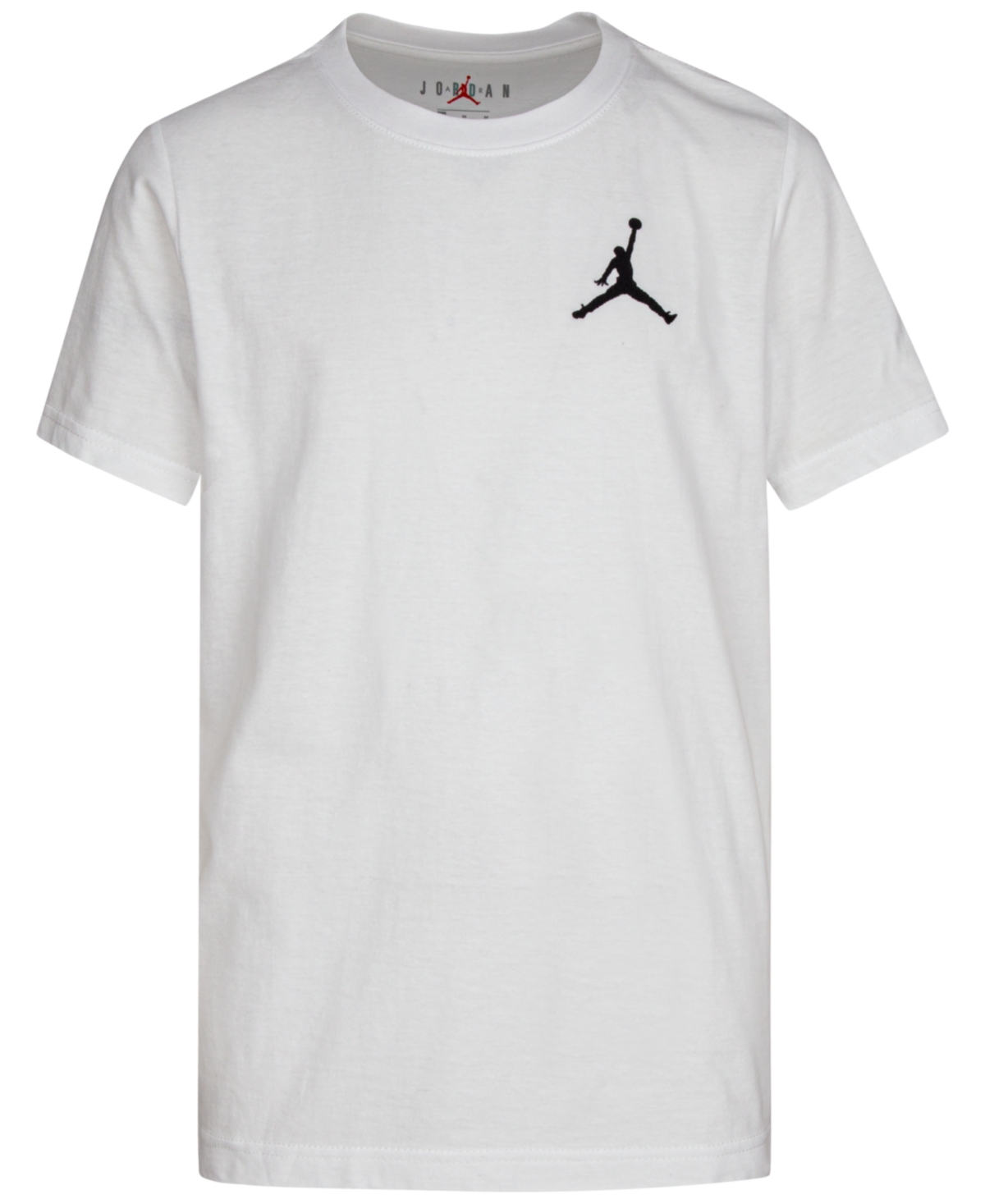 Jordan Big Boys Jumpman Air Short Sleeve T-shirt In White