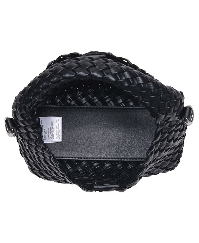 Image showcasing Urban Expressions Poppy Woven Crossbody Bag - Macy's
