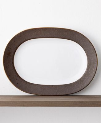 Tozan Oval Platter, 14"