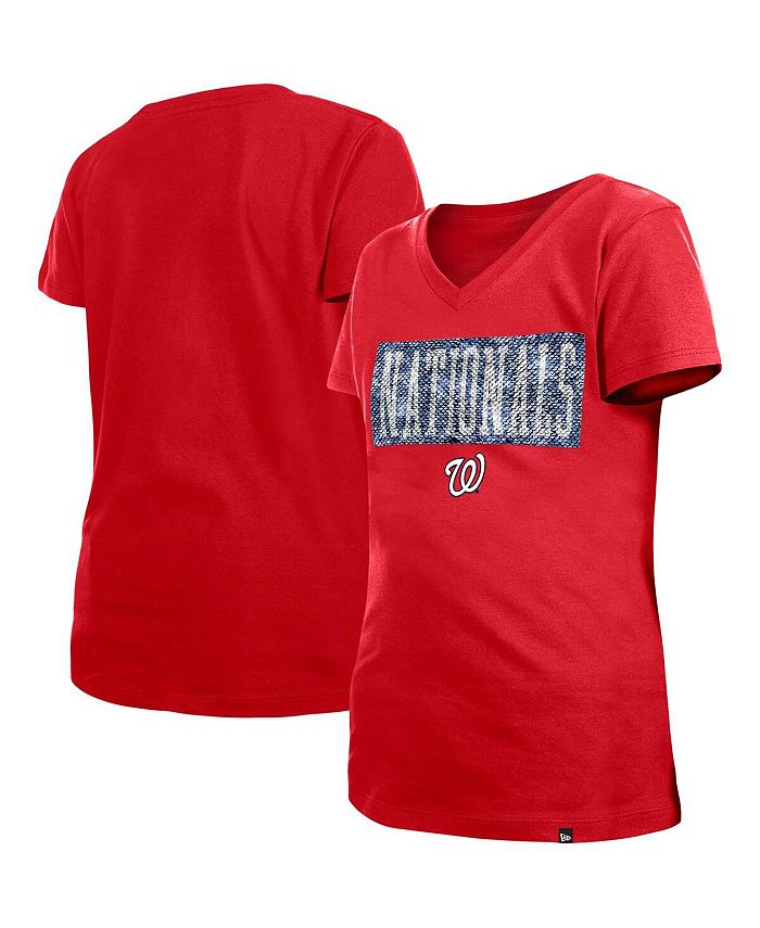 Washington Nationals Nike Authentic Collection Early Work Tri-Blend  Performance T-Shirt - Heather Red