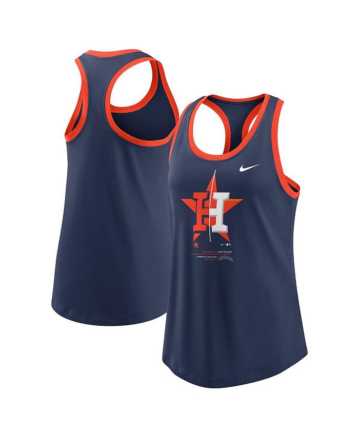 Nike Women's Navy Houston Astros Tech Tank Top Macy's