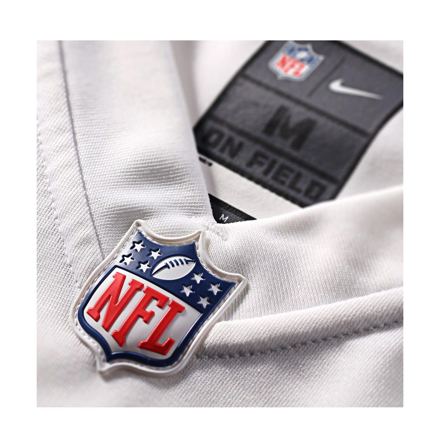 Мужской топ Nike Travis Kelce Kansas City Chiefs Game Jersey, цвет: Белый — фото 4