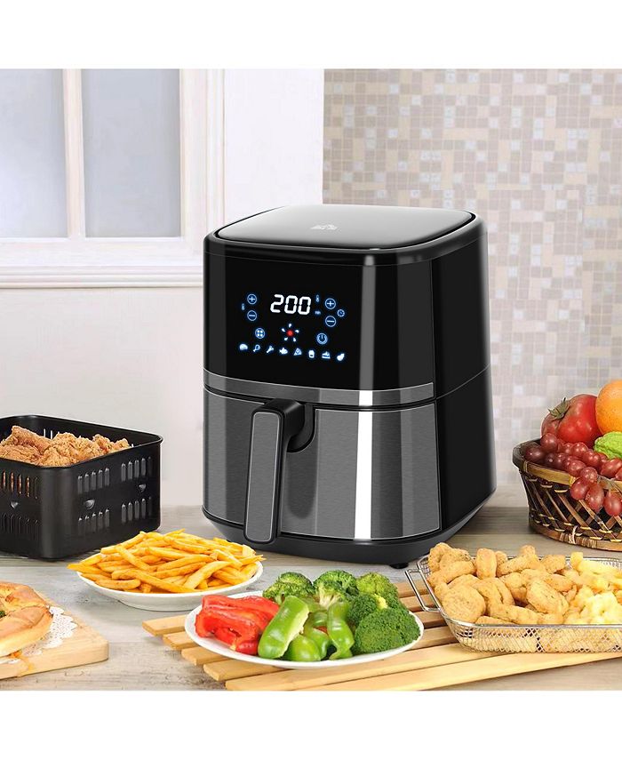 Air Fryers 4Qt, 4in1 Hot Oven with Air Fry, Roast, Broil