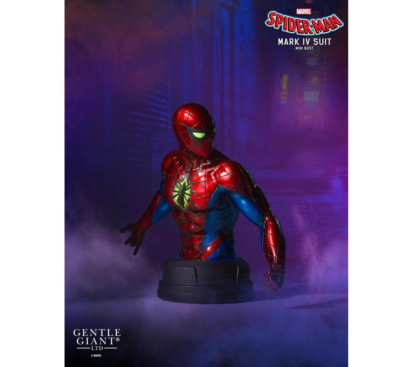 Детские фигурки Gentle Giant Spider-Man Spider-Armor Mark IV 6-Inch Limited-Edition Mini Bust, 14 Years & Up, цвет: Assorted Pre-Pack — фото 2