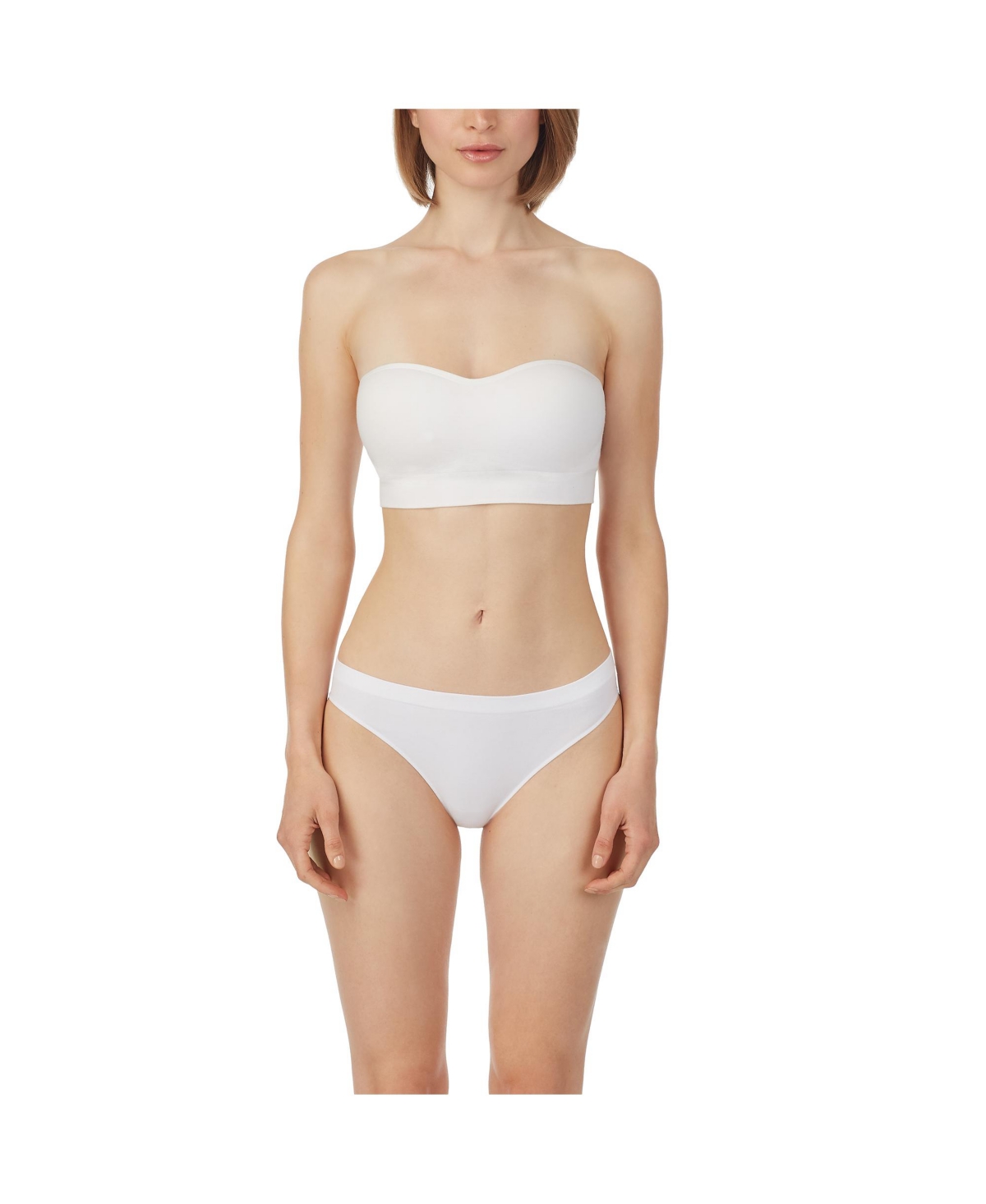 On Gossamer Women's Cabana Cotton Seamless Strapless Bandeau
