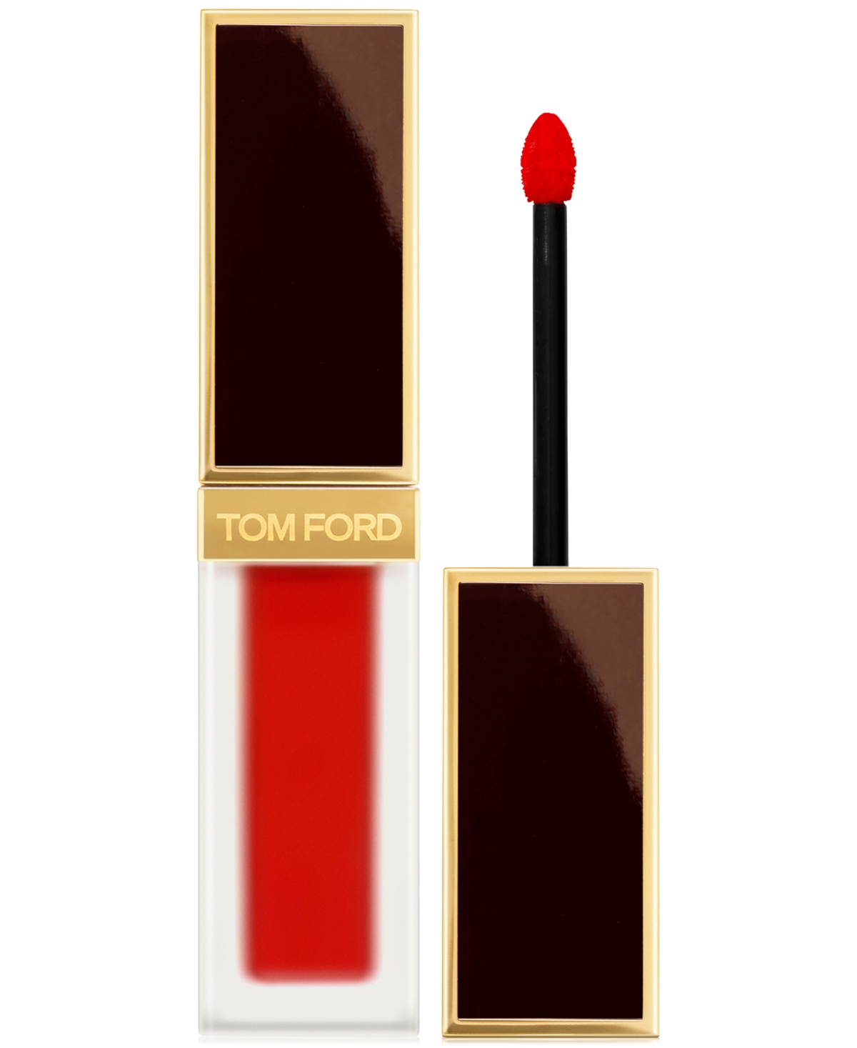 Tom Ford Liquid Lip Luxe Matte In Carnal Red (rosy Red With Orange Underto