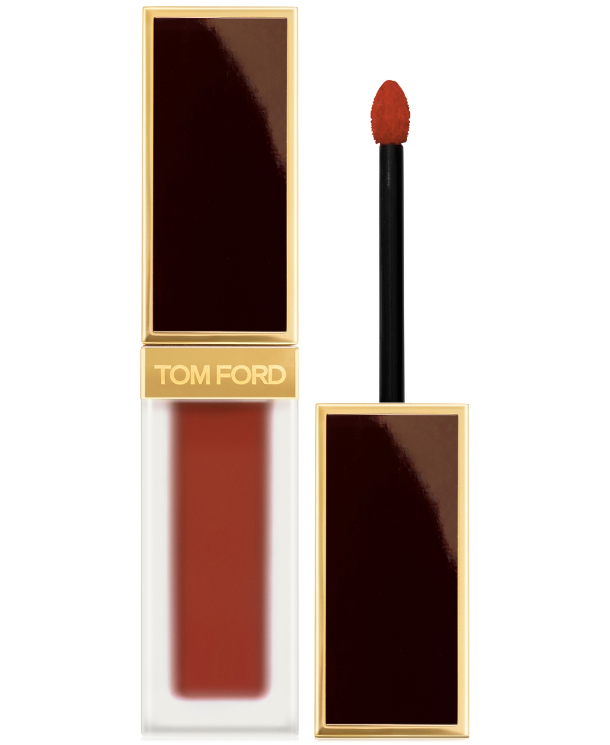 Shop Tom Ford Liquid Lip Luxe Matte In Smitten (warm Brown)