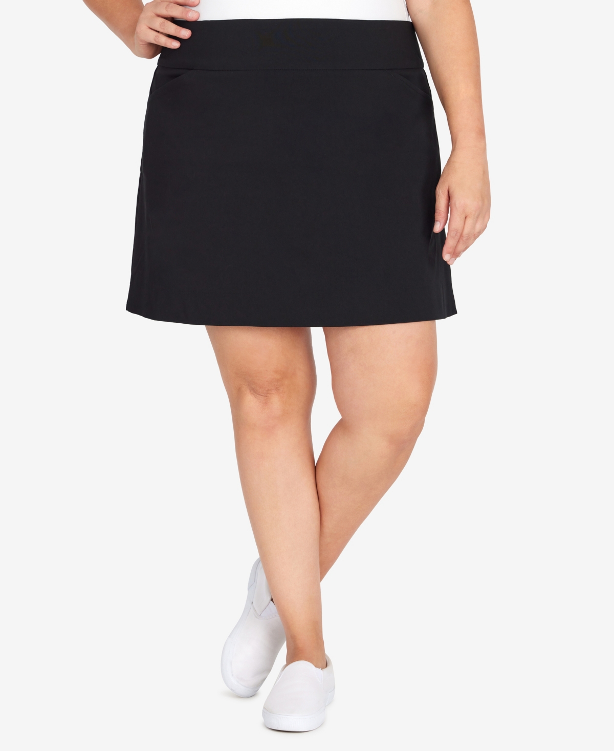 Alfred Dunner Plus Size Summer In The City Casual Fit Allure Skort