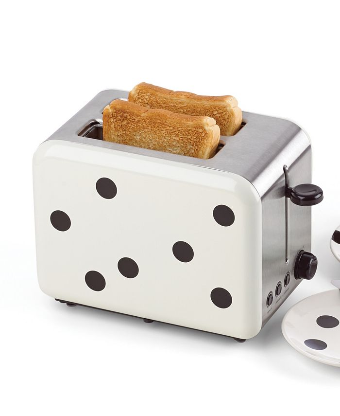 Kate Spade new york All In Good Taste Deco Dot Toaster Macy's