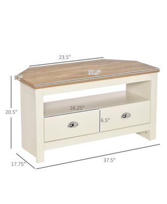 TV Entertainment Corner Organizer Sd Storage Cabinet, TV Up To 50"