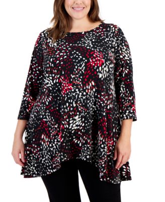 Jm collection tops plus size best sale