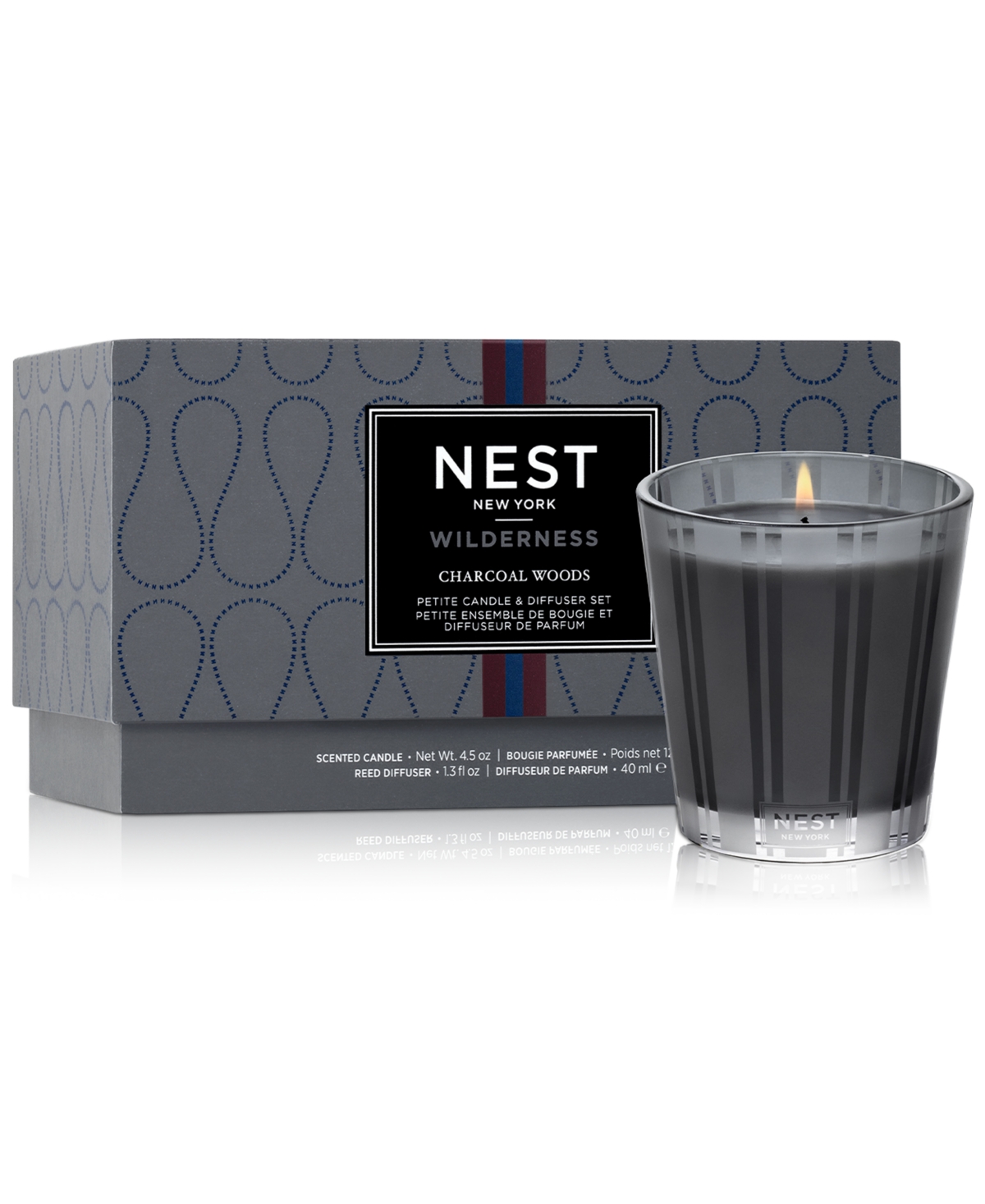 Nest New York 2-Pc. Wilderness Charcoal Woods Petite Candle & Diffuser Set