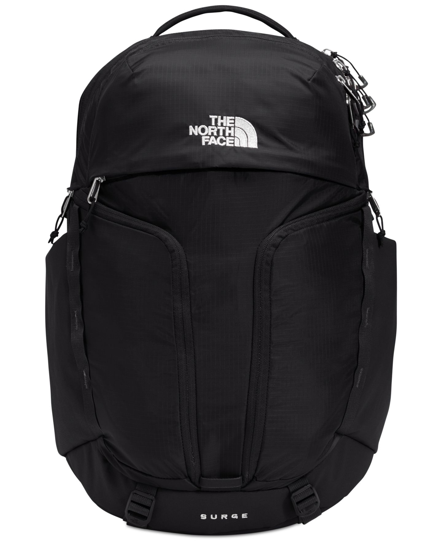 Рюкзак The North Face Surge FlexVent™ Suspension, цвет: Гранатовый меланжевый — фото 7
